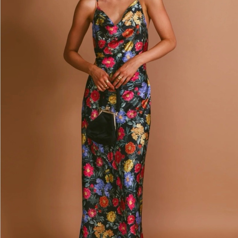 Show Me Your MuMu Vibrant Floral Maxi Dress